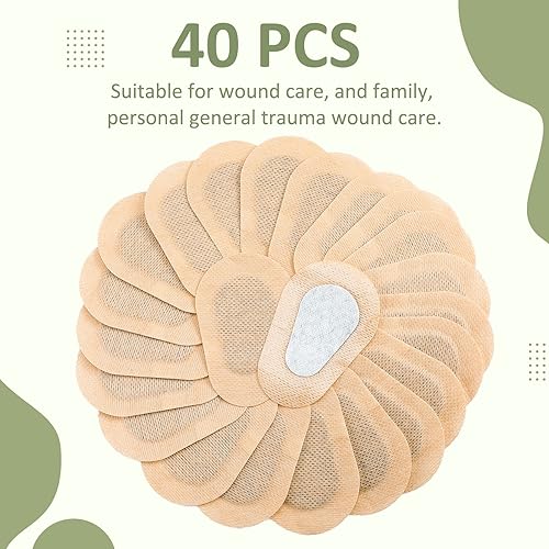 Miniatura 2 de Panitay 40 parches adhesivos para los ojos para adultos, desechables, transpirables, parches médicos para los ojos para ambliopía perezosa, sin