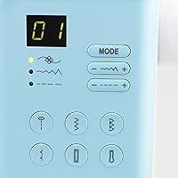 Vista 6 de Eversewn Charlotte máquina de coser de 70 puntadas, computarizada