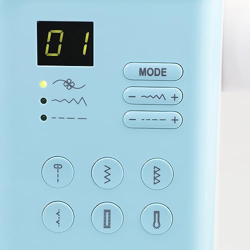 Miniatura 6 de Eversewn Charlotte máquina de coser de 70 puntadas, computarizada