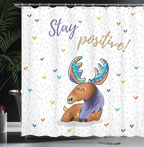 Miniatura 3 de Cortina de ducha de tela de poliéster, con estampado de muelle de madera en la isla tropical de Maldivas