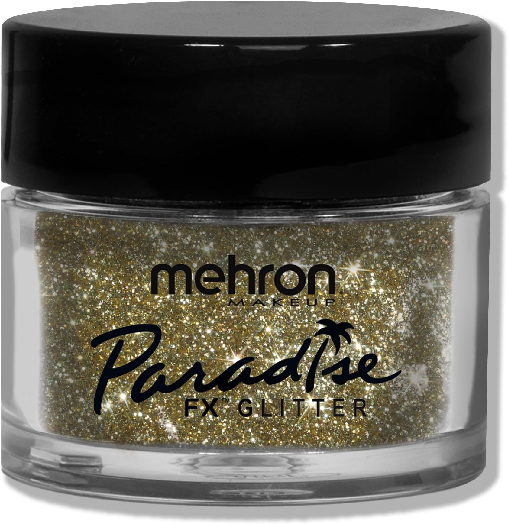 Makeup Paradise AQ Glitter Face and Body Paint, GOLD - .25 oz