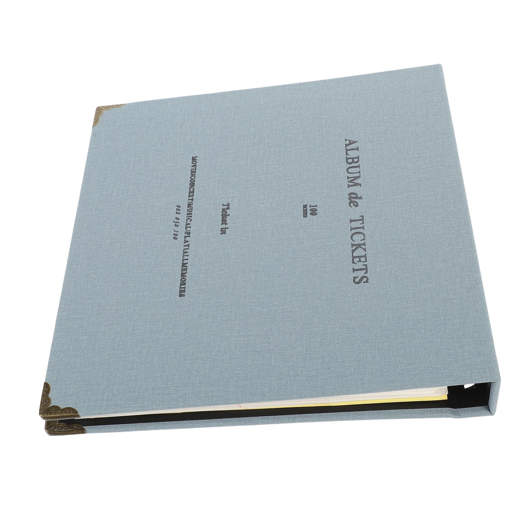Album di Raccolta Biglietti per Concerti e Film in Carta | Ticket e Fatture, Raccolta e Archiviazione Ordinata, Formato Libro Portatile per Collezioni