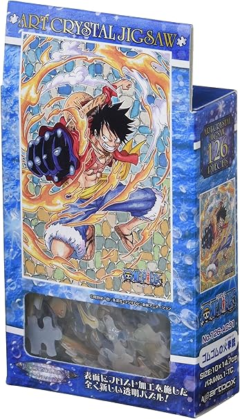 Amazon エンスカイ 126ピース ジグソーパズル One Piece ゴムゴムの火拳銃 フロストアートジグソー 10x14 7cm 126 Ac31 ジグソーパズル おもちゃ