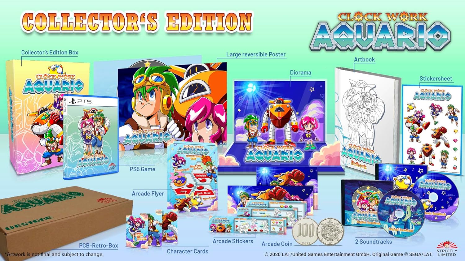 Strictly Limited Games - Clockwork Aquario - Collector's Edition (PlayStation 4) - [EU Import]