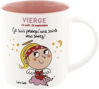 Derrière La Porte - Tazza con oroscopio vergine