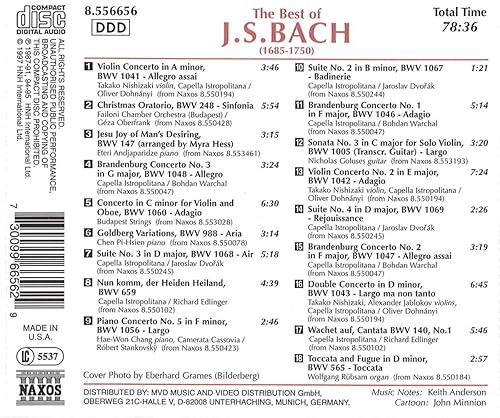 Miniatura 2 de Best of JS Bach