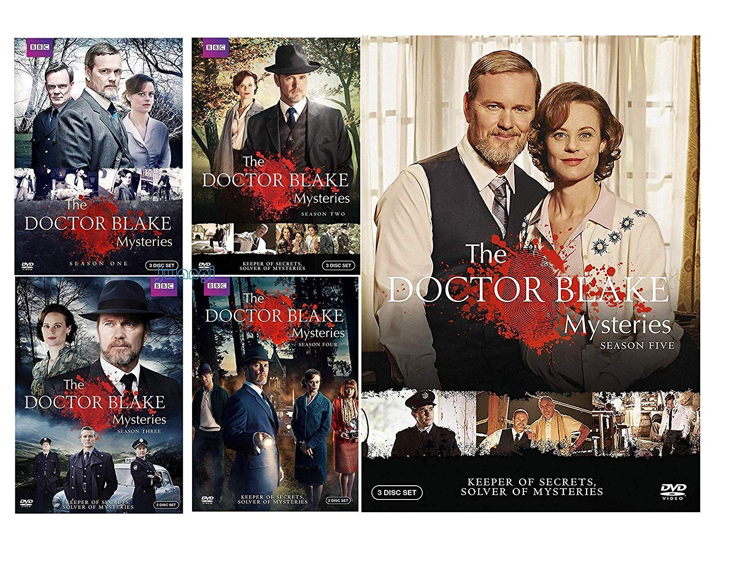Doctor Blake Mysteries: Complete Seasons 1-5 DVD