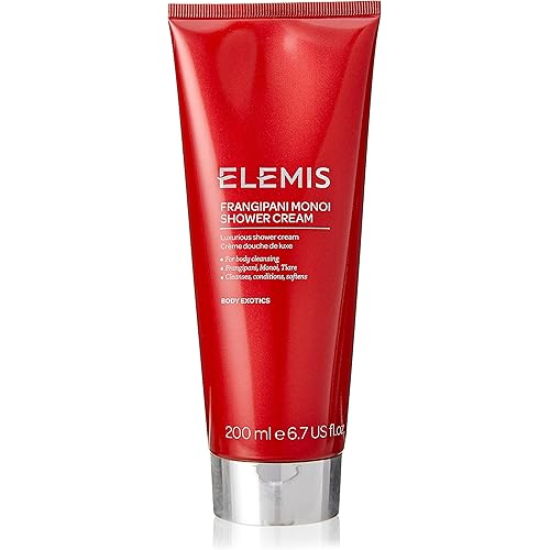 ELEMIS Frangipani Monoi Luxurious Shower Cream, 6.7 Fl Oz