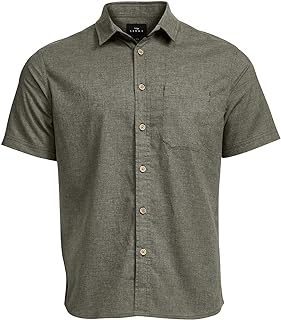 Gear Men's Everyday Ambary Short Sleeve Button Down Shirt