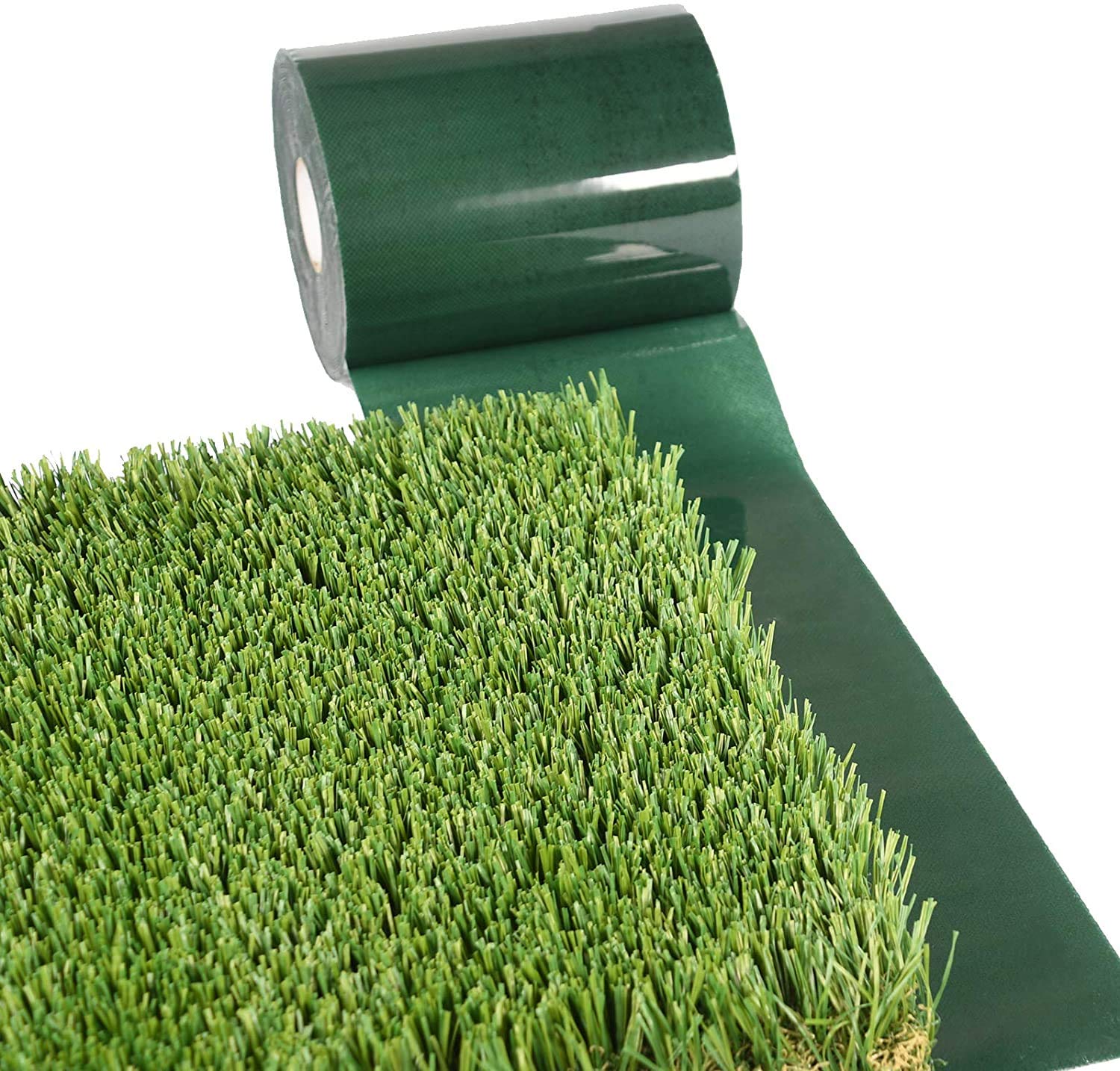 SunVilla 6''x33 dwustronna sztuczna trawa zielona łącząca mocowanie murawy samoprzylepna taśma do zszywania dywanów trawnikowych-15 cm x 33 FT (15 cm x 10 m)