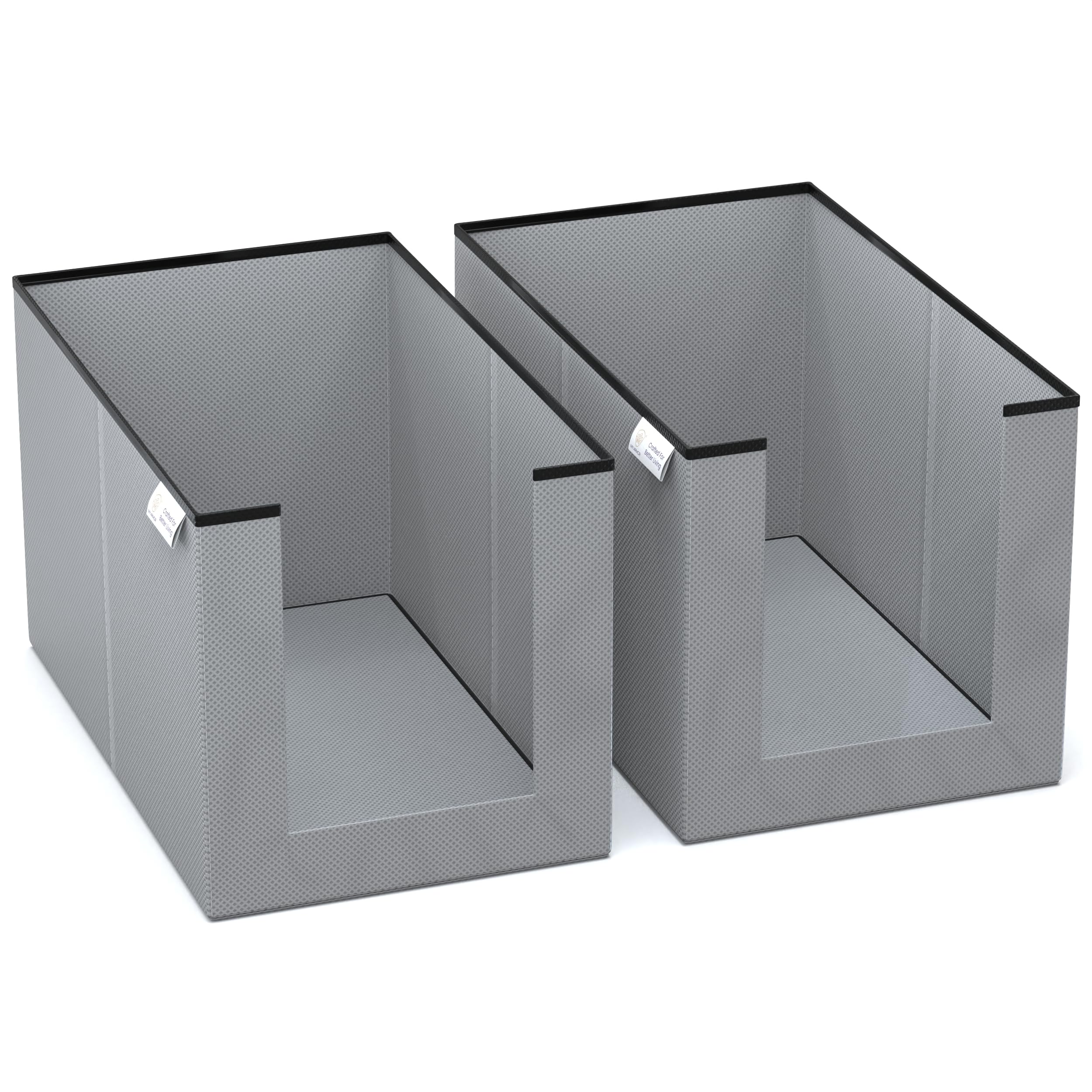 MY ARMOR Non-Woven Shirt Stacker/Foldable Clothes Organizer for Wardrobe, Closet, 40 x 24 x 24 CM, U-Cut Design, (Grey, Pack of 2) (B0CWV11CR8) Amazon Price History, Amazon Price Tracker