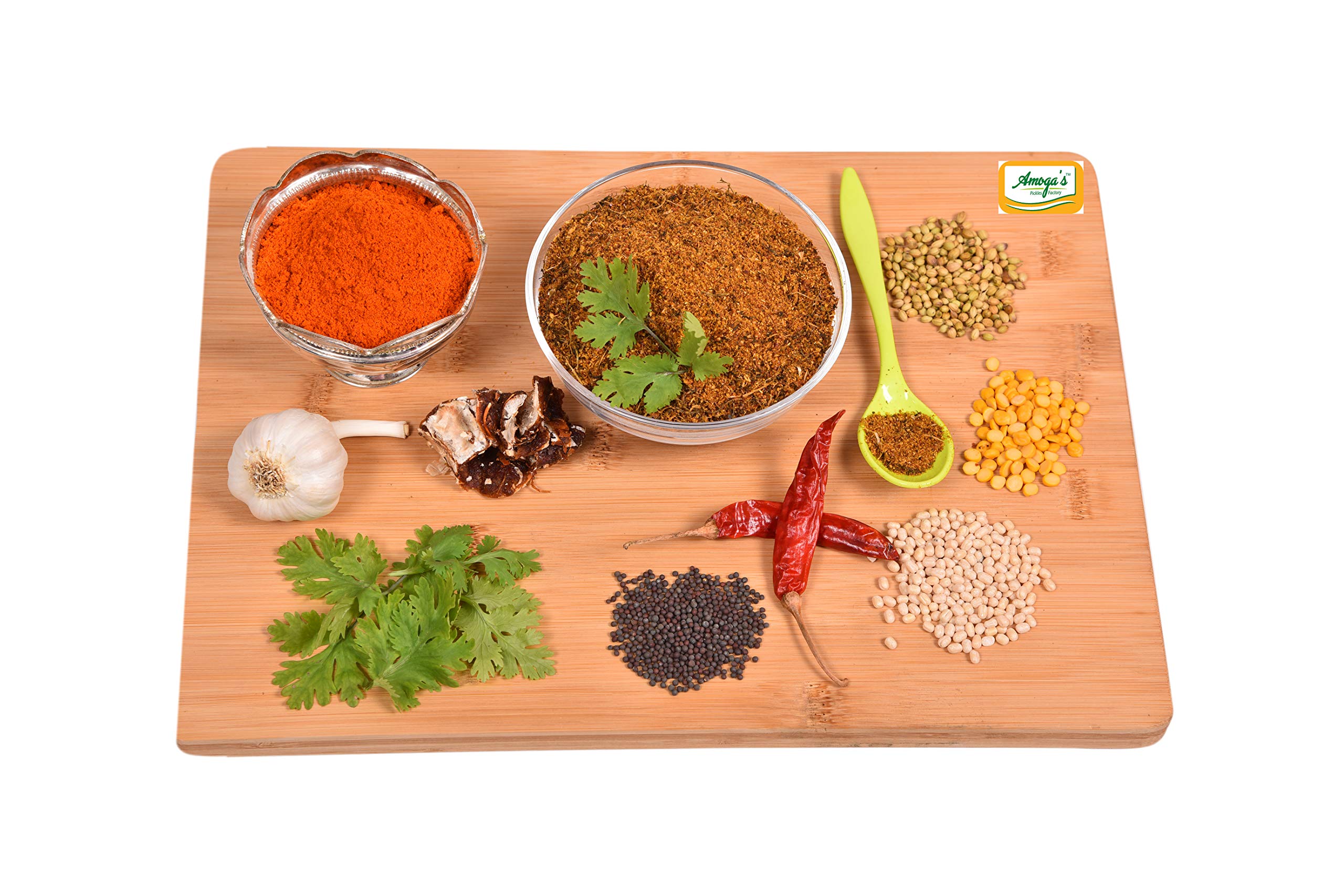 Amogas Pickles Factory Andhra Coriander (Kothimeera) Karam & Mint Leaves (Pudina) Karam) Combo Pack Podi 200 gm (Pack of 2) (B07Q2KC98Z) Amazon Price History, Amazon Price Tracker