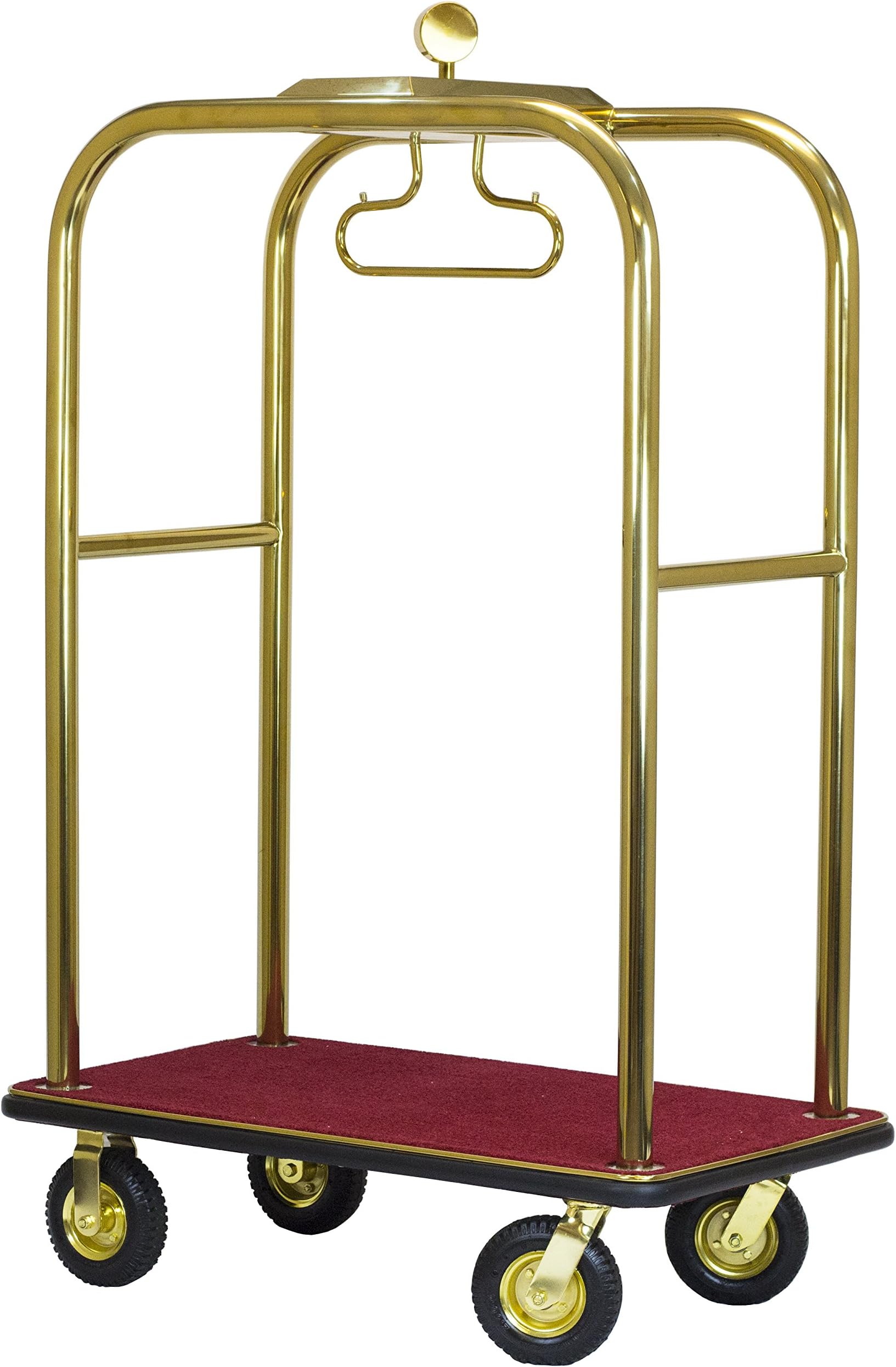 The Executive Bellman's Cart, Titanium Gold Finish, Ships Fully Assembled