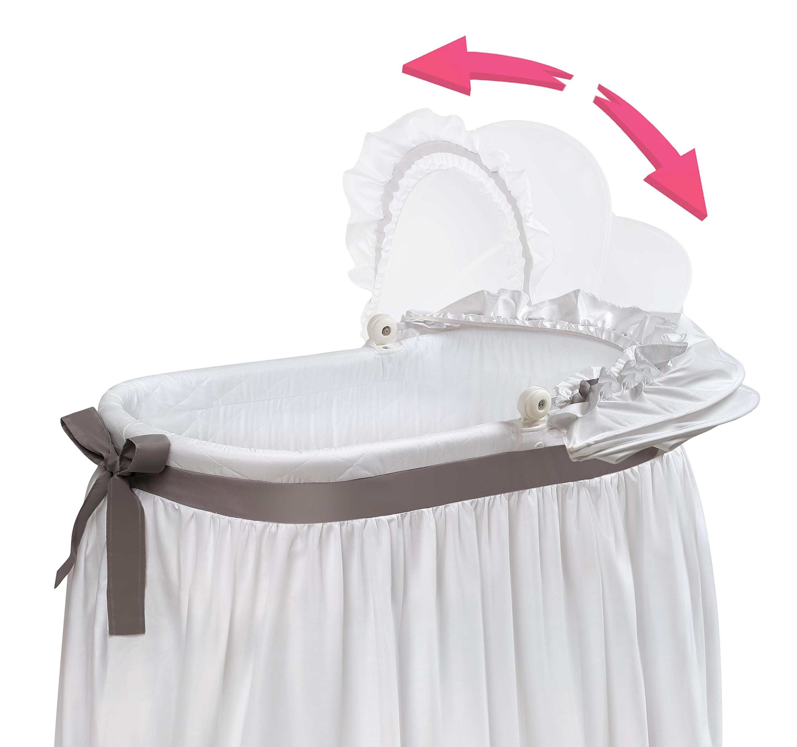 Badger Basket Oval Bassinet Badger Basket Wishes Oval Bassinet