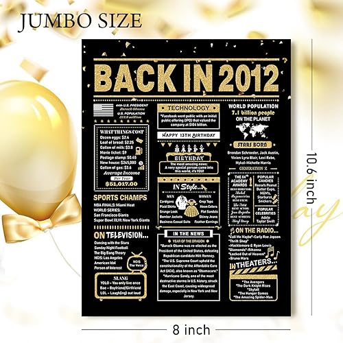 Miniatura 4 de Tarjeta de cumpleaños número 13, decoraciones de cumpleaños número 13 para niñas y niños, regalos de cumpleaños de 13 para hija e hijo, tarjeta de