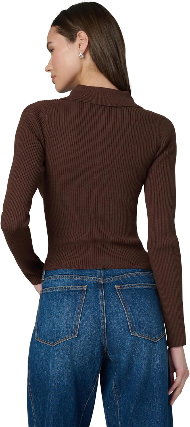 JOE'S JEANS Women's The Lisa Polo Sweater - Image 4