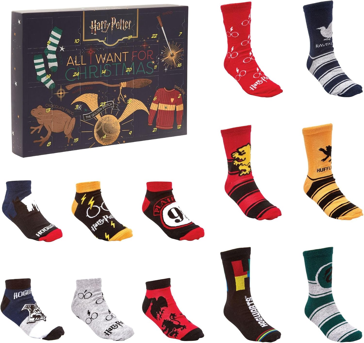 Harry Potter Sock Advent Calendar