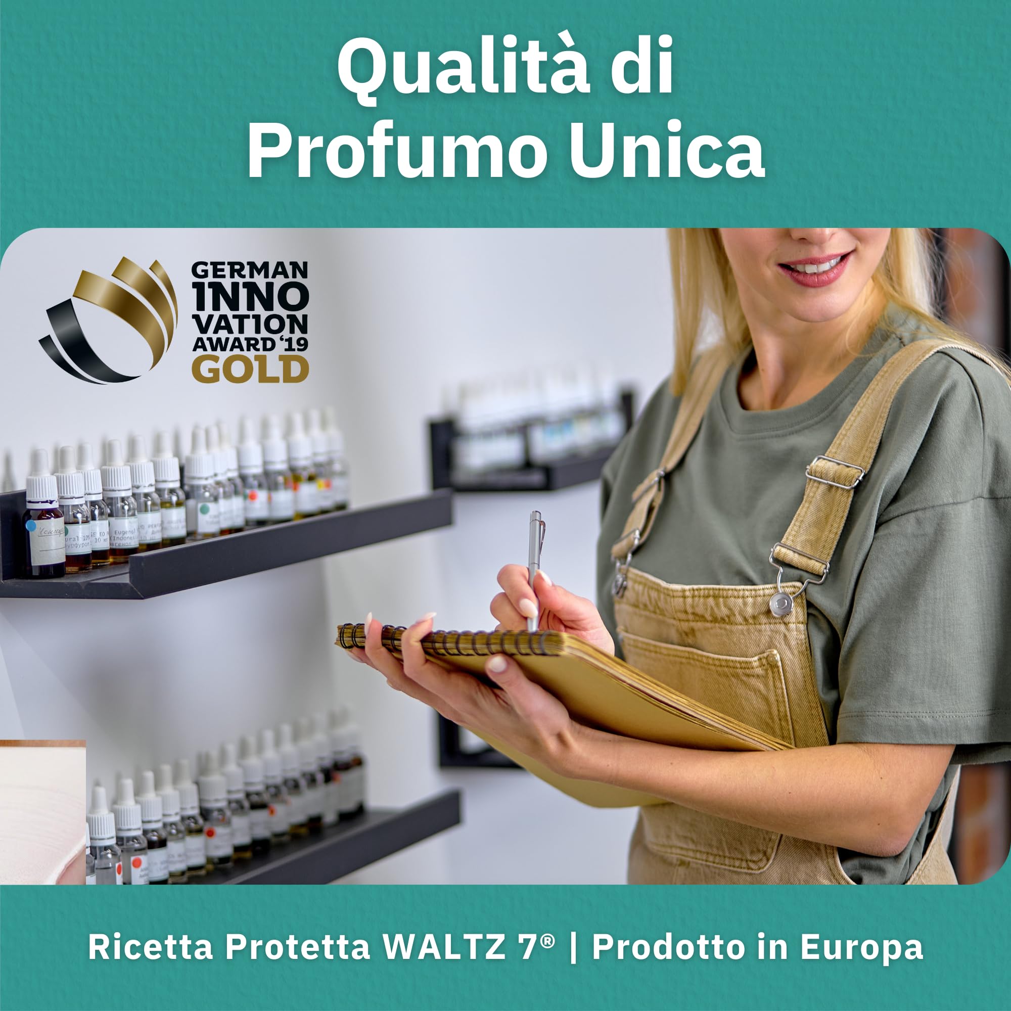 WALTZ 7 Set di Bombe da Doccia all’Abete Rosso, Bombe da Bagno con Olio Essenziale di Pino per il Benessere e il Relax, Vegane per Aromaterapia, Effetto Calmante e Rigenerante, Confezione da 6