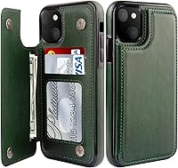 Vista 197 de LETO para iPhone 15 Pro Funda tipo cartera - Tapa tipo folio con patada - Diseños de moda - Tarjetero - Funda protectora para mujeres y niñas - 6.1