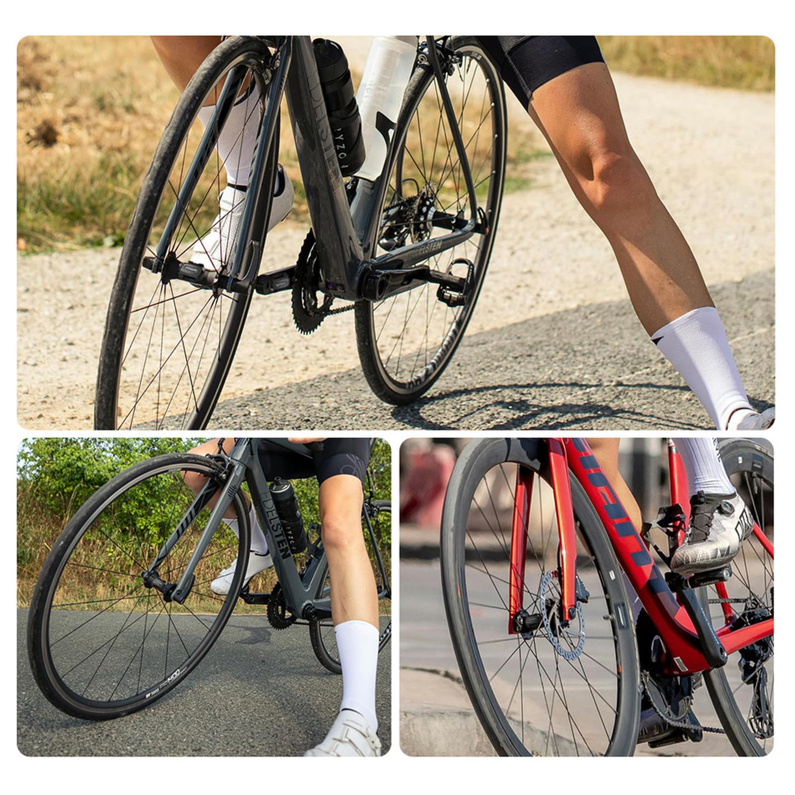 Capteurs de cycle légers avec plusieurs appareils, capteurs d'ordinateur pour les trajets urbains à grande distance