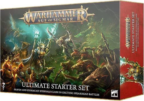 Warhammer AoS - Boite de Jeu/Age of Sigmar V.4 Set d'Initiation Ultime (Fr), BlackOne