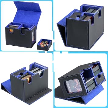 MTG Deck Box for Commander with Dice Tray,Designed for MTG Commander