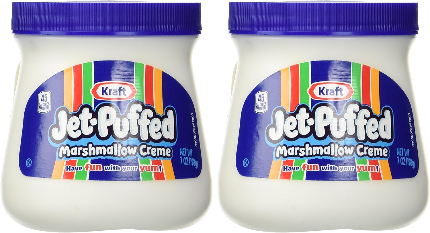 Kraft Jet Puffed Marshmallow Creme Spread, 7oz (Pack of 2) by N/A