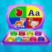 ABC Kids Computer - Kids Computer Learn And Play - Preschool Learning Activity - Basic Education Fun Kids Computer - Kids Preschool Activities with Kids Toy Computer - Baby Princess Toy Computer