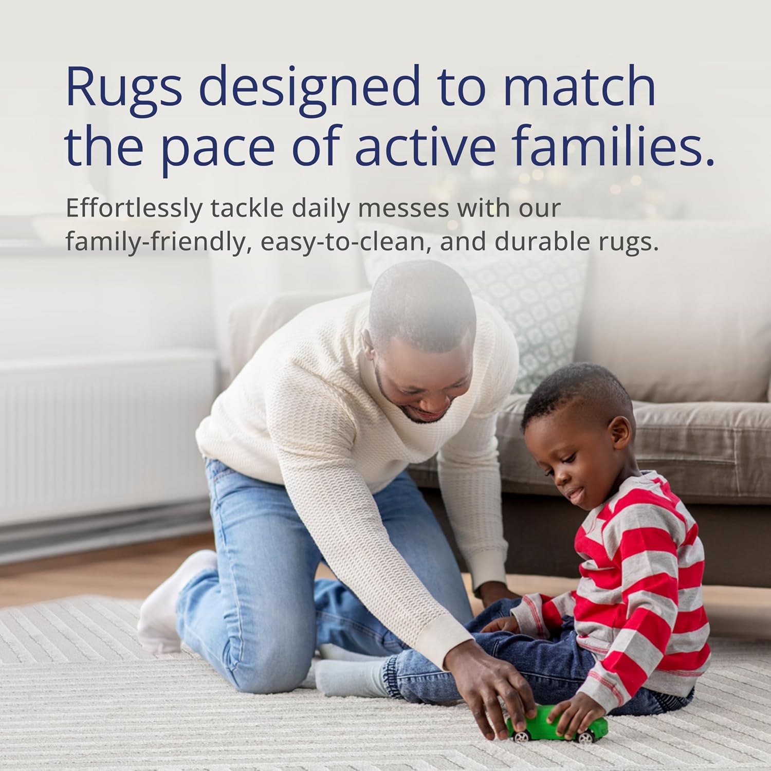 Abani Neutral Grey Area Rug 2' x 3' for Living Room, Bedroom - Criss Cross Line Zen Reiki Pattern - Durable & Easy to Clean