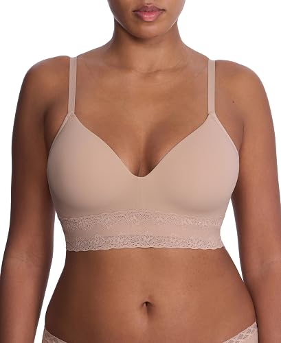 Natori Women's Bliss Perfection Wireless Contour Soft Cup Bra, Cafe, 38C