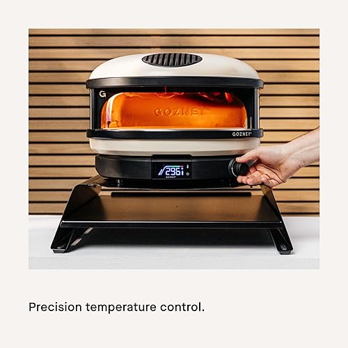 Miniatura 6 de Gozney Horno de pizza de arco para exteriores, horno de pizza de gas propano, control de llama de precisión, cocina pizza de 14 pulgadas en 60