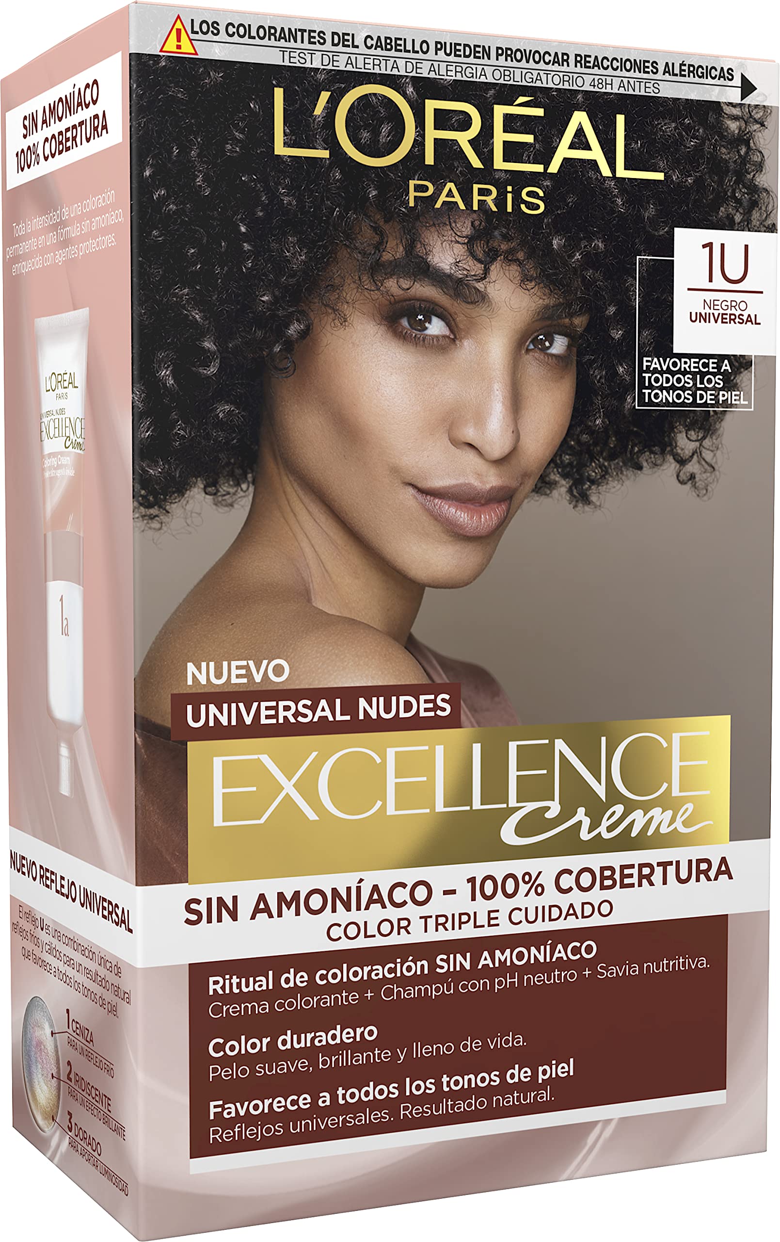 L'Oréal Excellence Universal Nudes Negro 1U 550