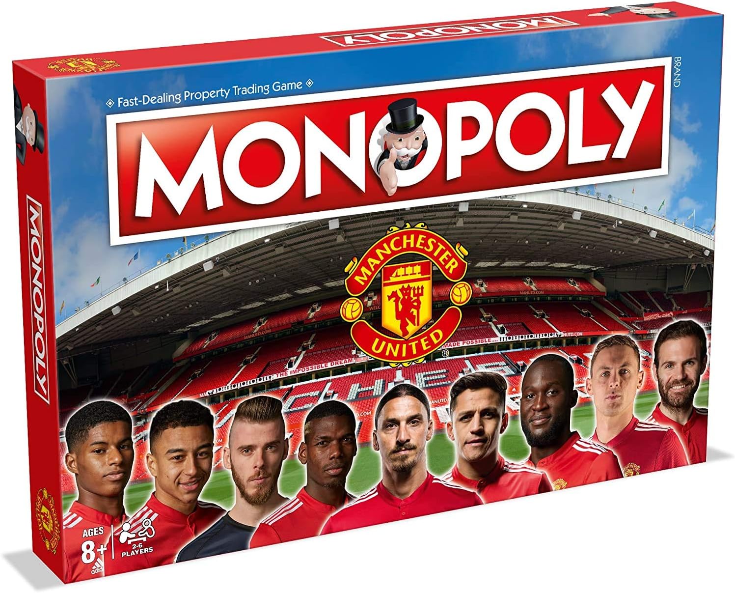 Winning Moves 031684 Manchester United F.C. Edition Monopoly, Utd FC