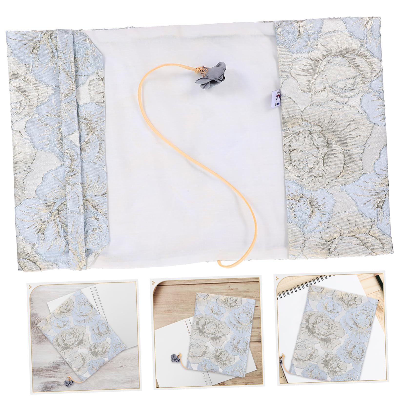 Angoily 4 Pezzi Copertura Decorativa per Libri Protettore Elegante e Resistente per Libri Scolastici per Amanti Della Design