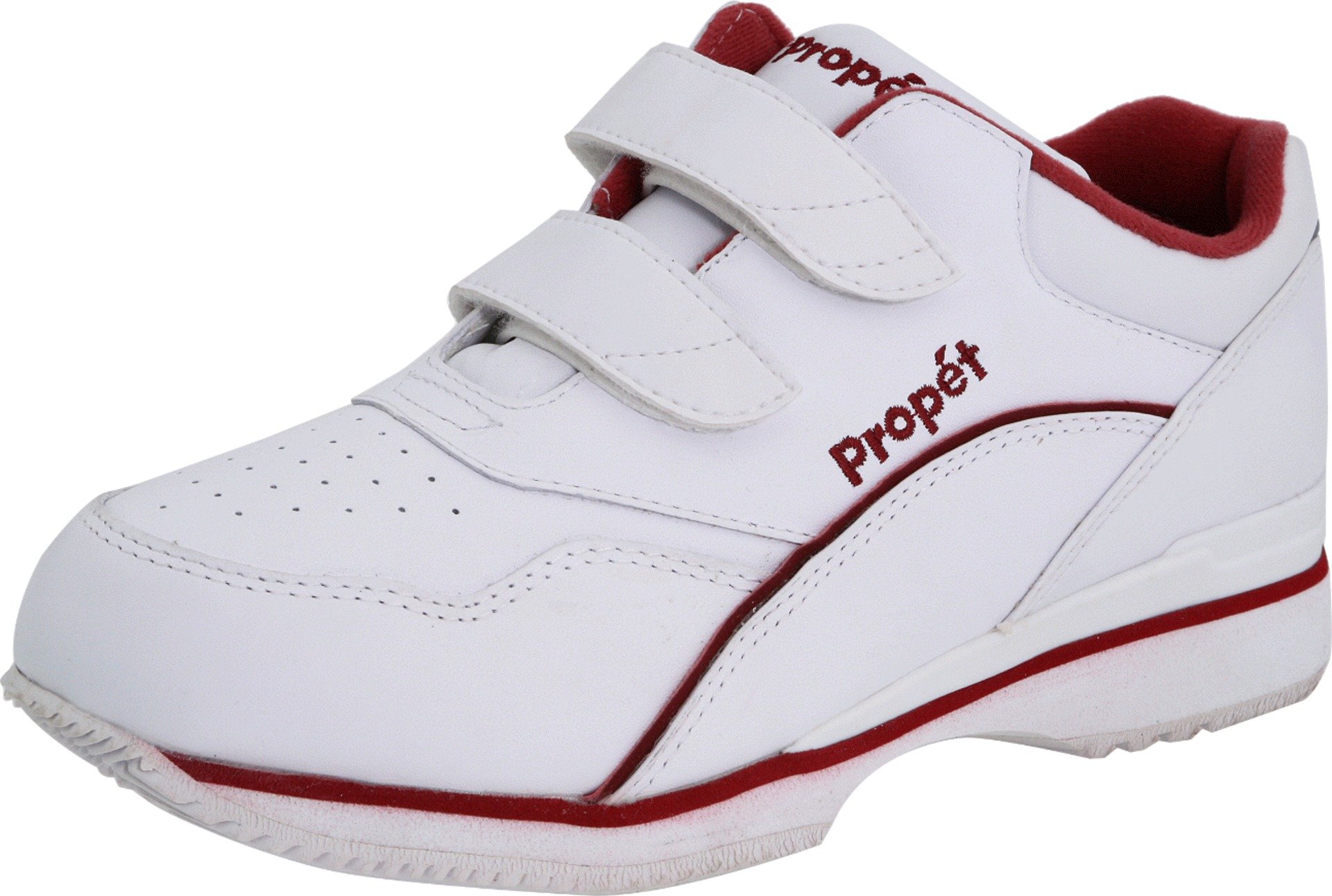 Propet Womens Tour Walker Strap Walking Walking Sneakers Shoes - Black