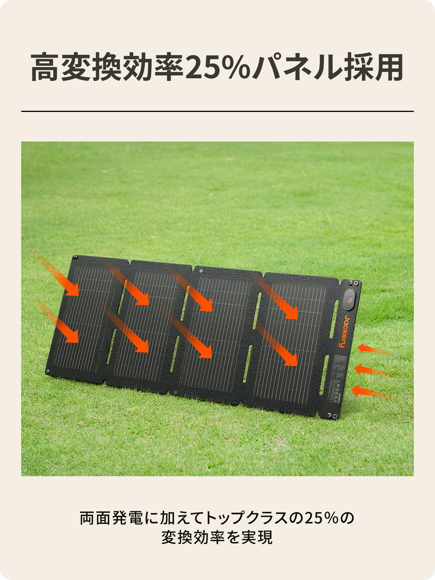 Amazon.co.jp: Jackery SolarSaga 40 Air ソーラーパネル 40W 太陽光