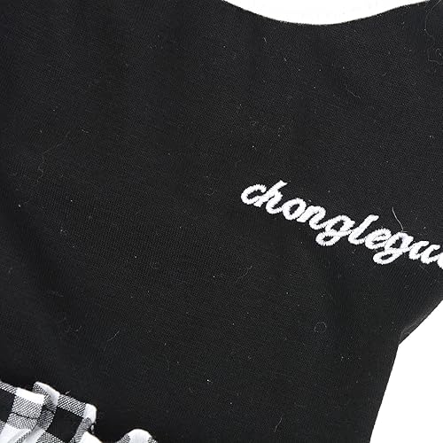 Miniatura 7 de Ranphy Ropa para mascotas para niñas, vestido bordado con letras para perros pequeños, primavera y verano, camisa sin mangas, vestido para