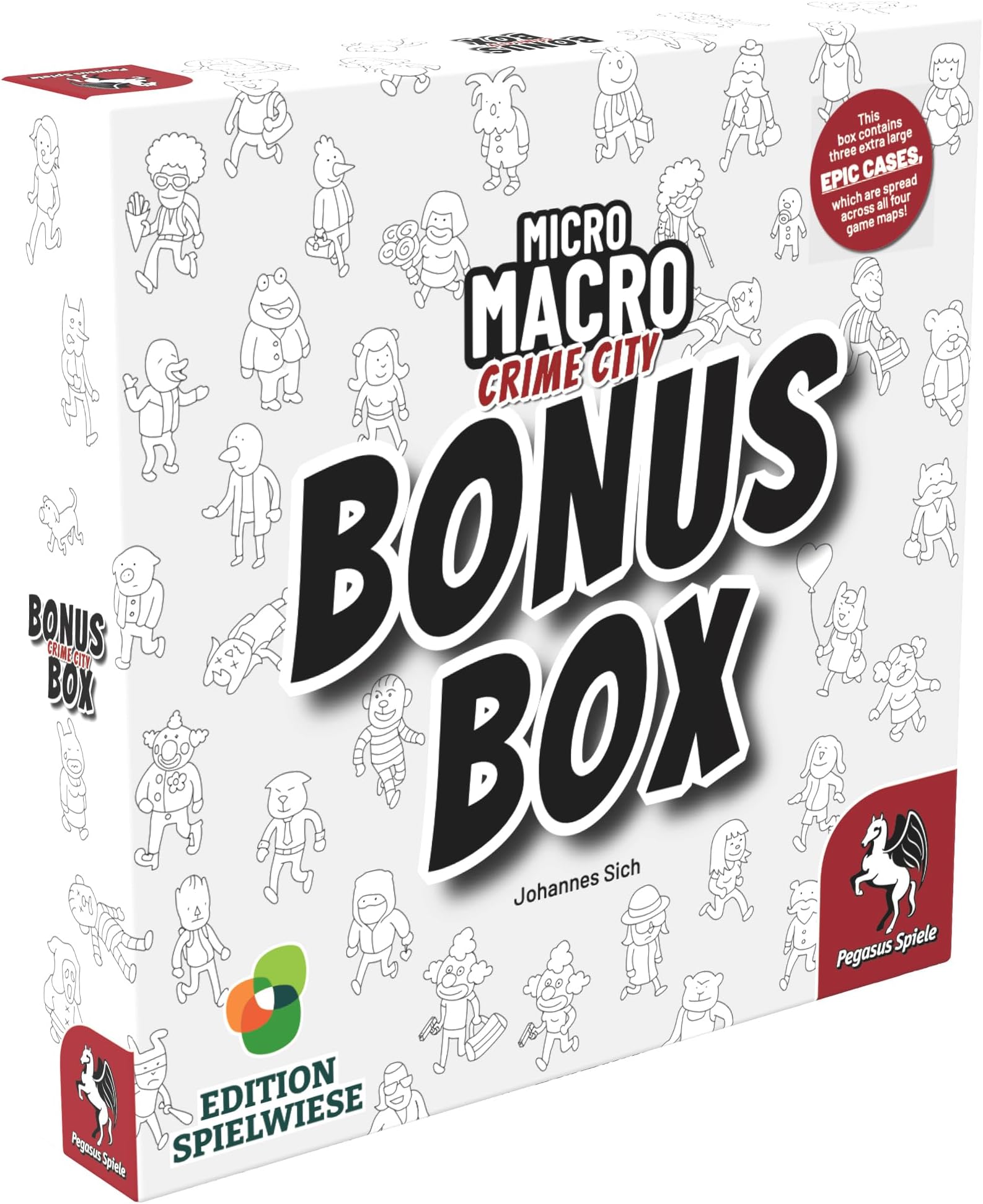 Pegasus Spiele MicroMacro: Crime City - Bonus Box (Edition Spielwiese) (English Edition)
