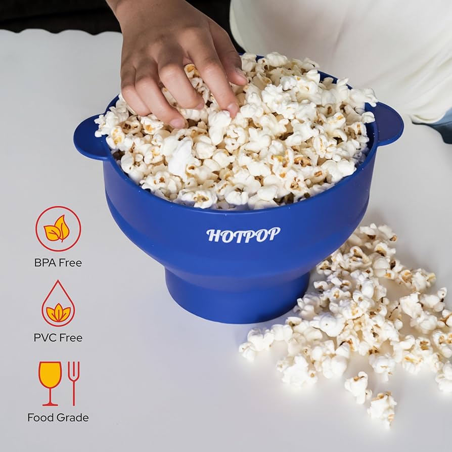 Amazon.co.jp: シリコン ポップコーンメーカー ブルー COMINHKG118887 Amazon.co.jp: シリコン ポップコーンメーカー ブルー COMINHKG118887