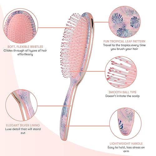 Miniatura 9 de Framar Cepillo desenredante para el cabello  FRAMAR Flowers Wet Detangler Brush