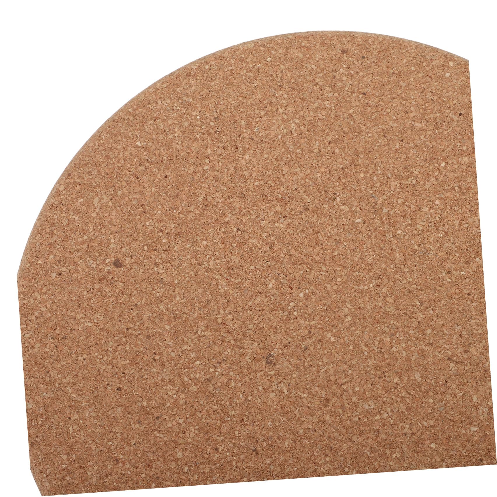 Juego de 6 Salvamanteles de Corcho para Cocina, 3 Redondos y 3 Cuadrados, Aislantes Térmicos Antideslizantes de 20 Cm, Manteles Individuales Resistentes al Calor para