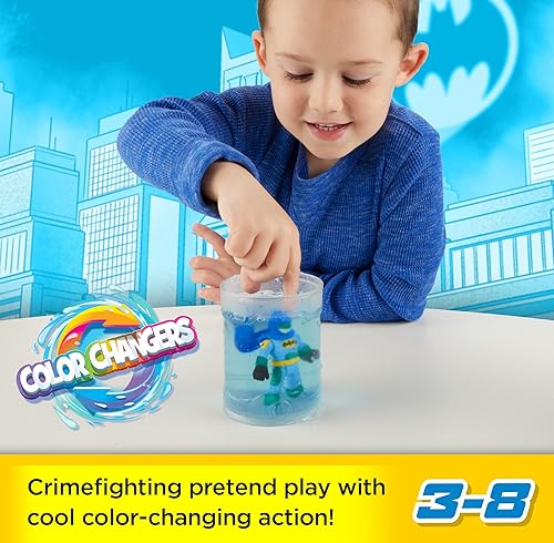 Miniatura 2 de Fisher-Price Imaginext DC Super Friends, Batman Toys, Juego de figuras de 3 piezas con Harley Quinn para niños preescolares a partir de 3 años