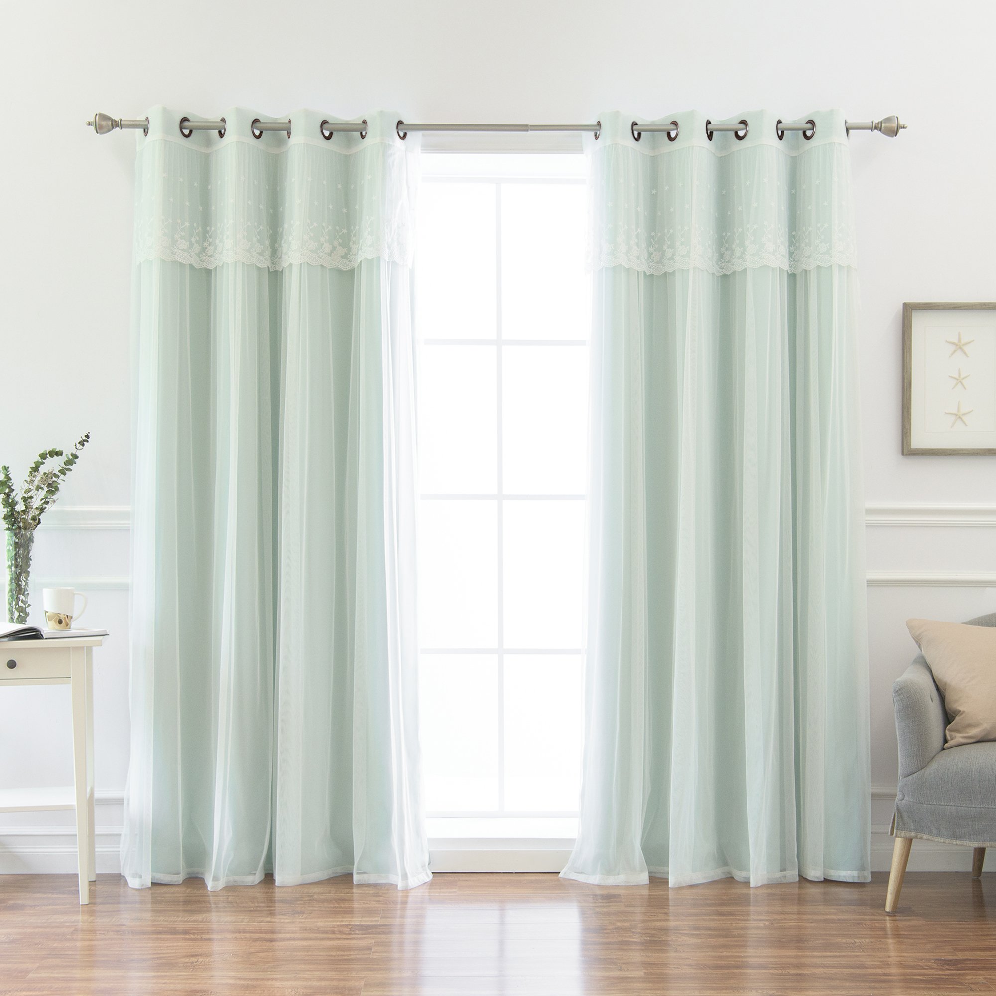 Mint Green Bedroom Curtains Curtains & Drapes 2023