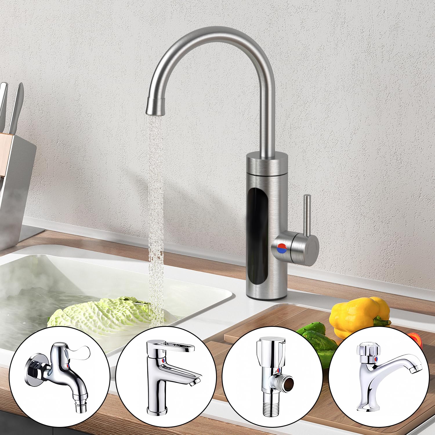 Cartucho de Cerámica de 40 mm Cartucho de Grifo de Cerámica Cartucho de Ceramica para Grifos Mezclador Grifo de Lavabo y Grifo de Ducha Grifo de Cocina (40MM)