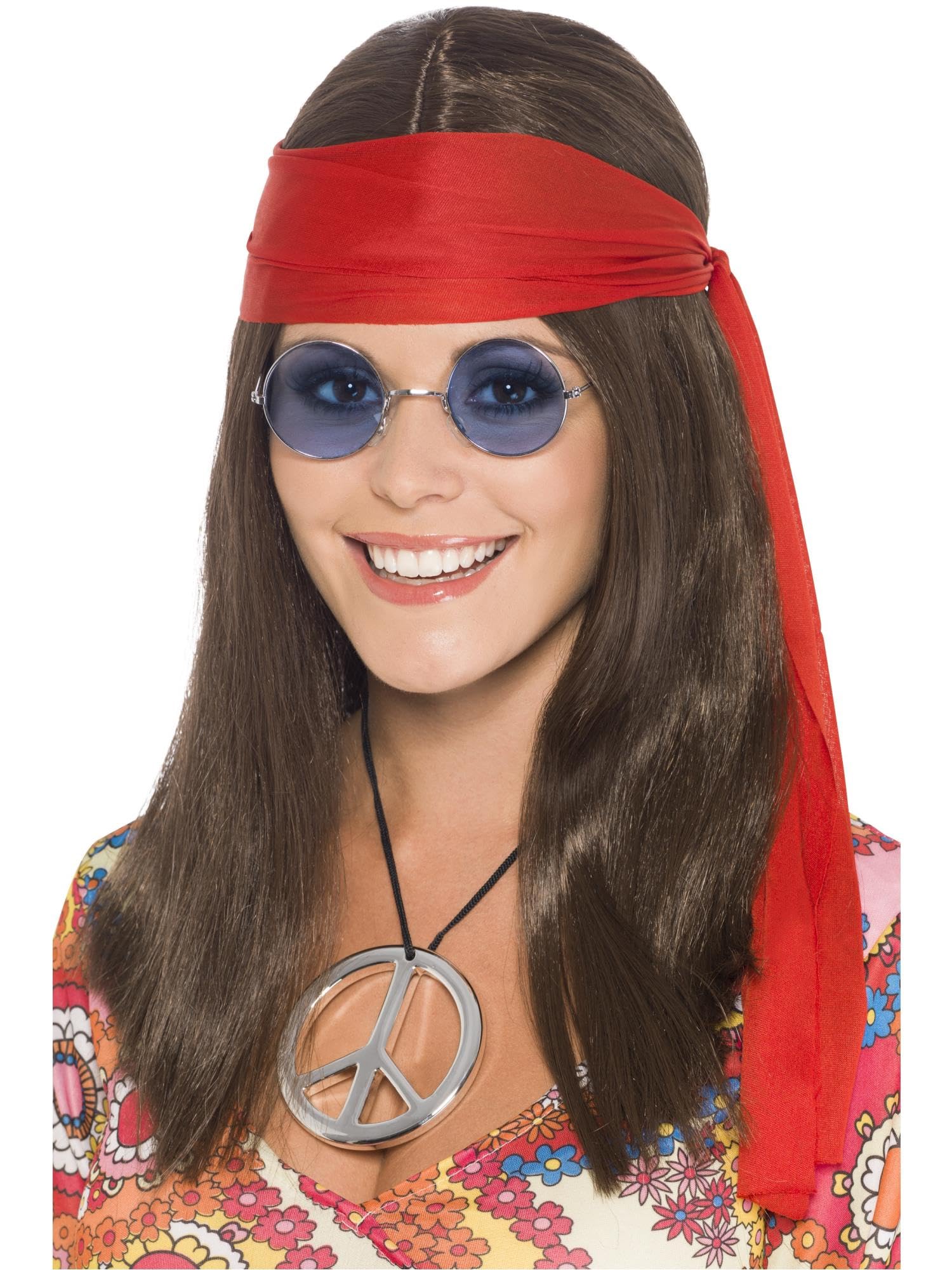 Smiffys Women's Brown Hippy Chick Kit