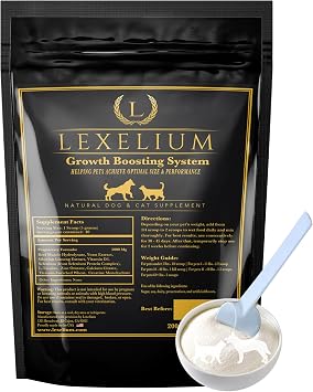 Weight Gainer Supplement for Dogs & Cats, Appetite and Muscle Support, 200g