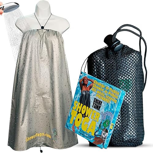 Wearable Shower Garment, Privacy RV & Camping Shower, Surf Poncho, Shower Tent, or Portable Changing Room