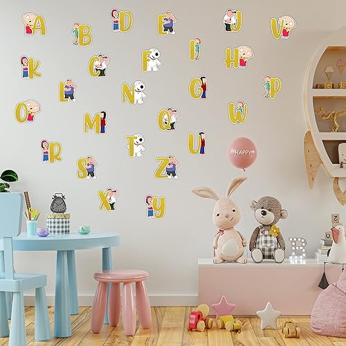 Vista 5 de Seyal® Stewie Grifin A-Z - Adhesivo decorativo para pared