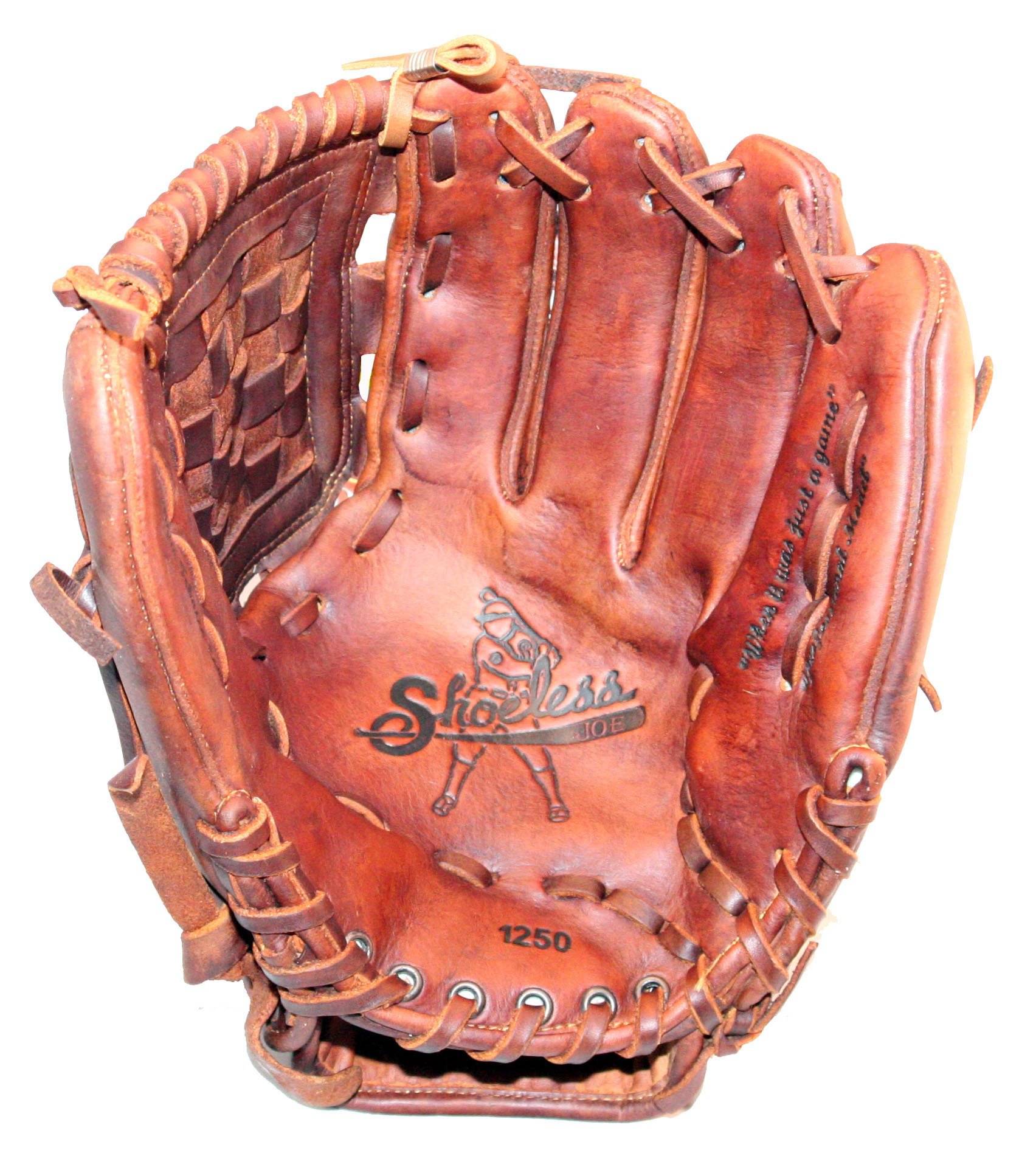 Shoeless Joe Professional Series 12 1/2'' Basket Weave Pocket Glove