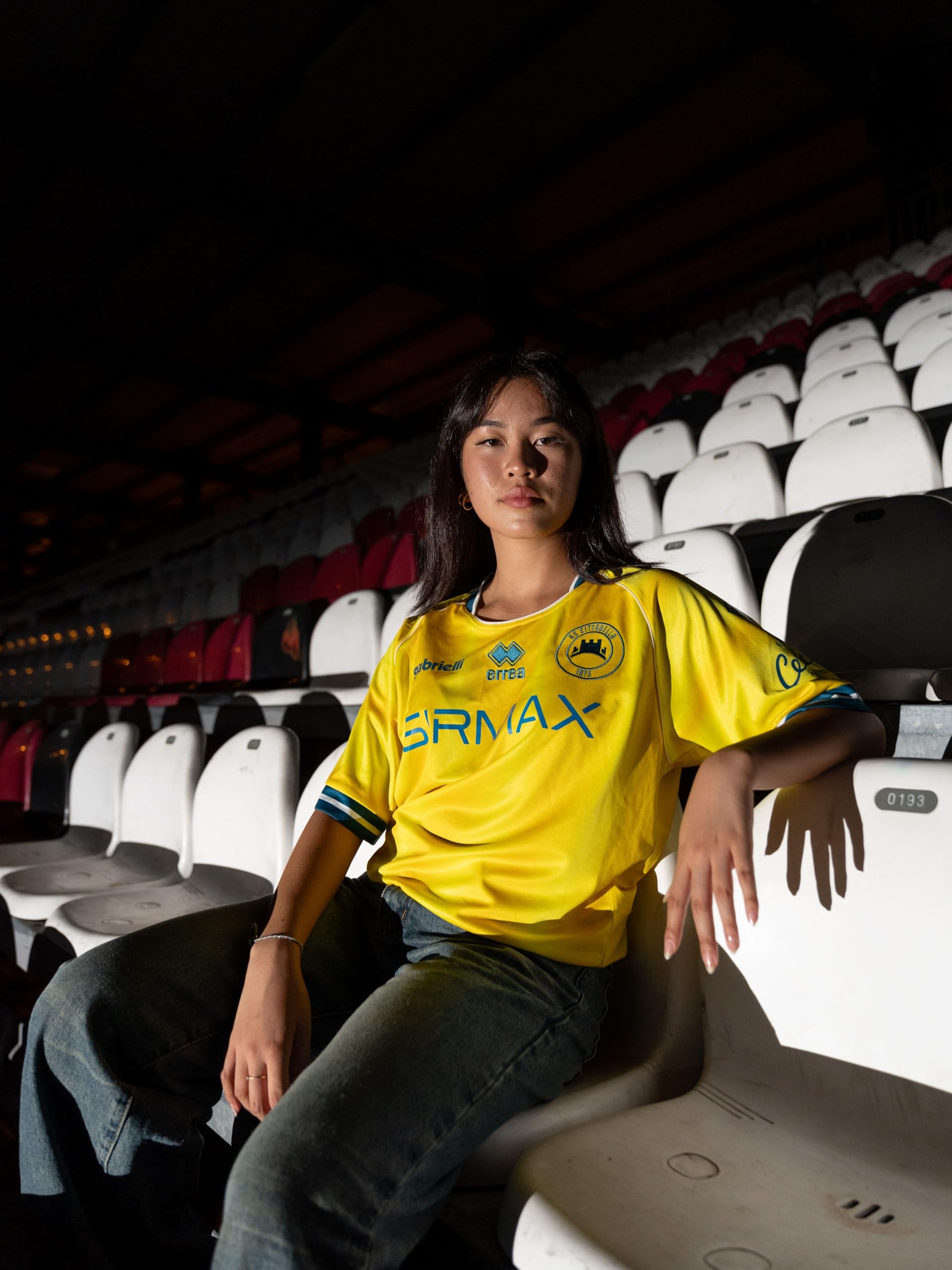 Maglia Calcio Uomo Third 2024/25, Terza Maglia Calcio Personalizzabile, Ufficiale Errea Uomo per Cittadella Calcio
